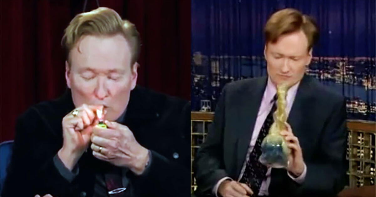 Conan O'Brien and Cannabis: Late-Night Talk Show Host Goes Out With a Joint