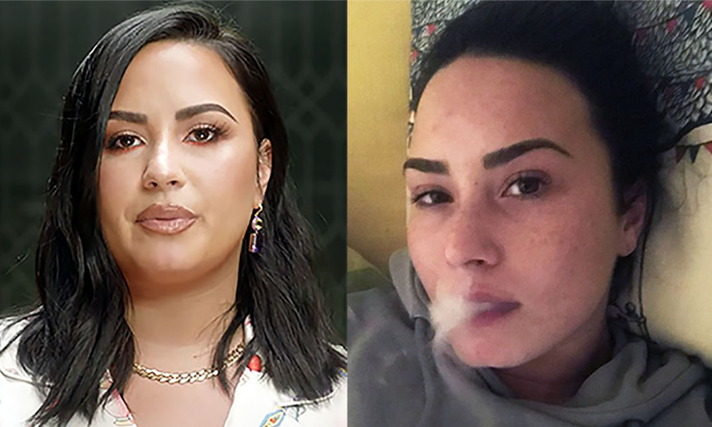 does demi lovato smoke cigarettes Demi Lovato's Blues: Singer Reveals Struggles After Near-Fatal OD