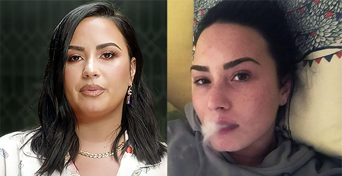 does demi lovato smoke cigarettes Demi Lovato's Blues: Singer Reveals Struggles After Near-Fatal OD