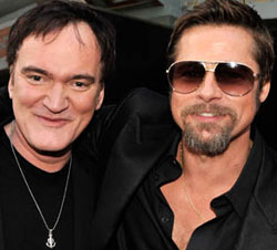 Quentin Tarnatino & Brad Pitt