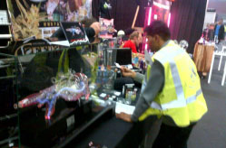 Cannabis Cup Raid - photo by Dana Larsen