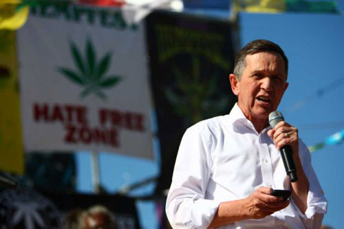 Dennis Kucinich - photo by Joshua Trujillo/Seattle PI