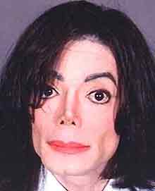 Michael Jackson mug shot