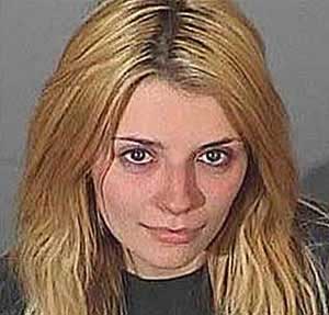 Mischa Barton mugshot 2007