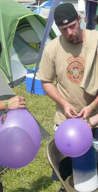 Nitrous balloons
