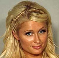 Paris Hilton mug shot