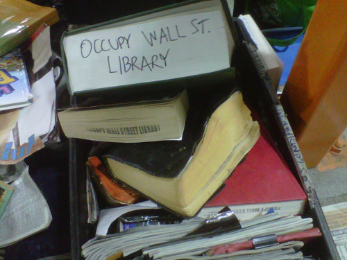 People's Library #OWS @DSNY