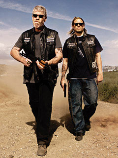 Ron Pearlman & Charlie Hunnam