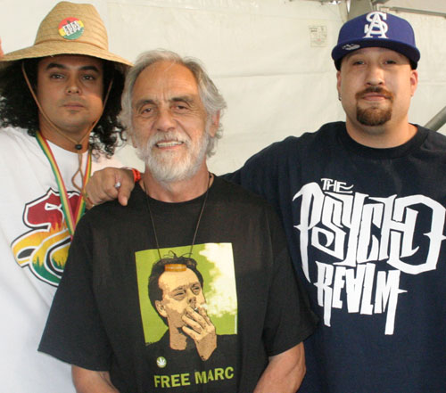 Lou Dog, Tommy Chong & B-Real