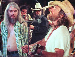 Leon Russell & Willie Nelson 1974