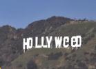 Hollywood Sign Becomes HOLLYWEED Again