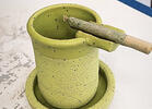 Stony Ashtray Ceramics Lesson with Seth Rogen
