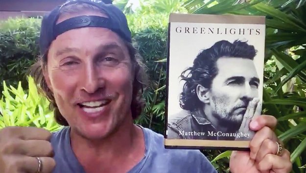 book review greenlights by matthew mcconaughey