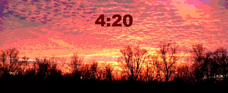 Watch the Sunset at 4:20 pm in North American Cities