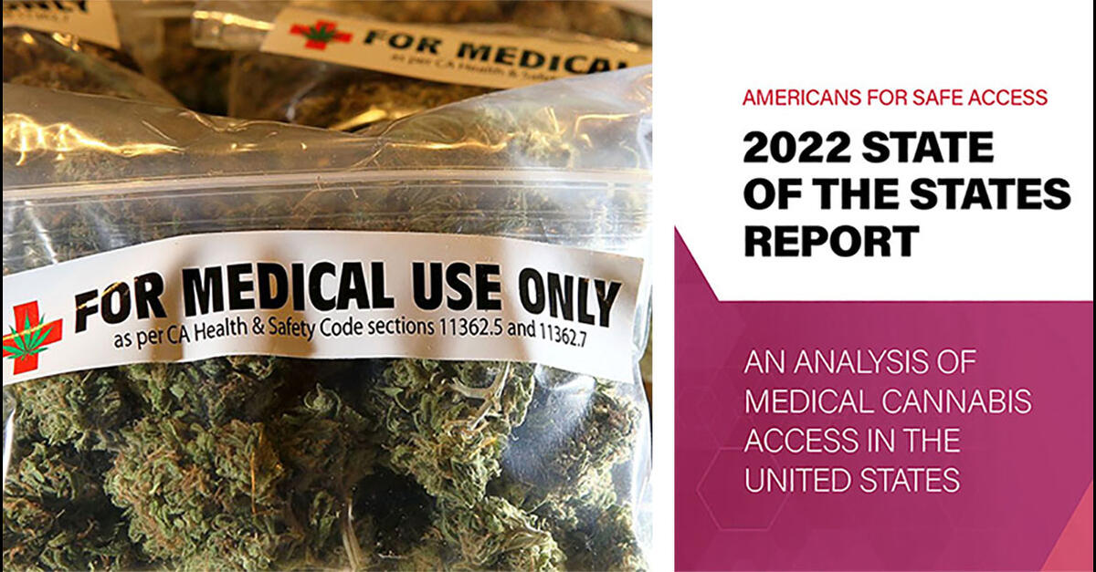 Maryland Tops ASA's List of Medical-Marijuana States in 2022