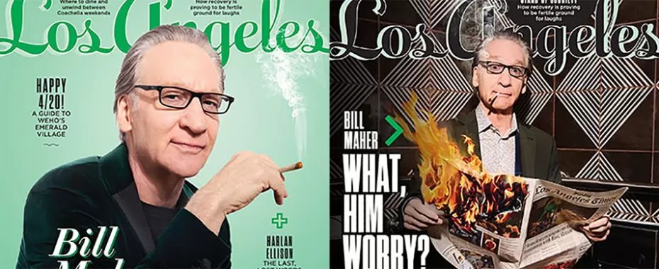 20 Quotes from Bill Maher's Los Angeles Magazine Cover Story Interview