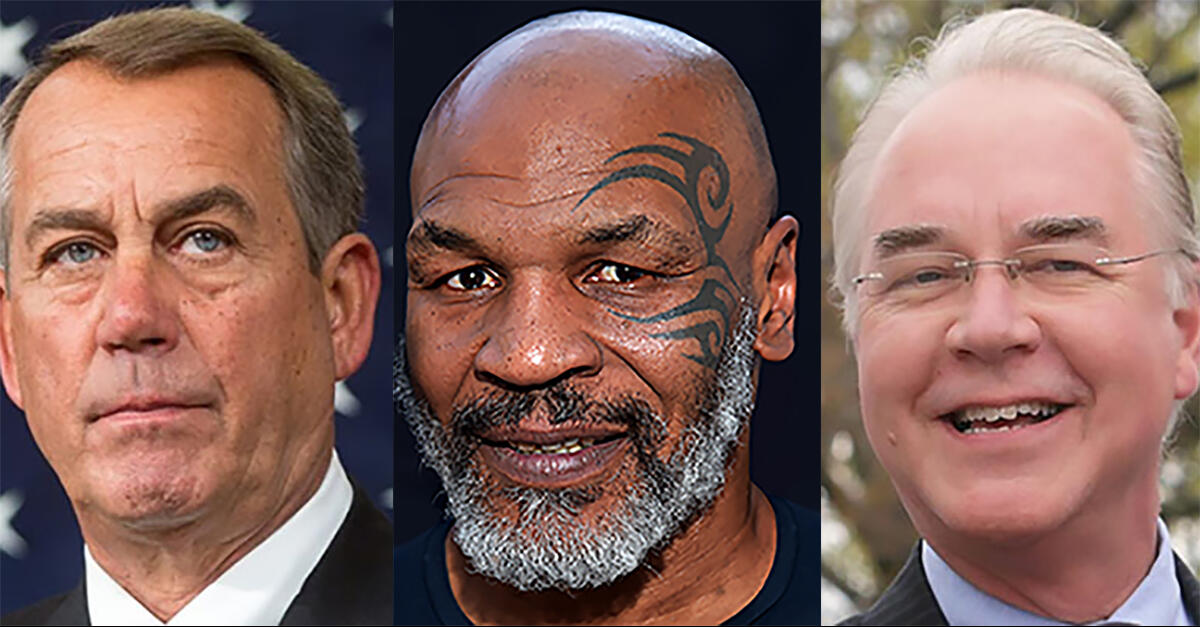 photo of Boehner, Price, Thomas and Tyson: The New Faces of Cannabis image