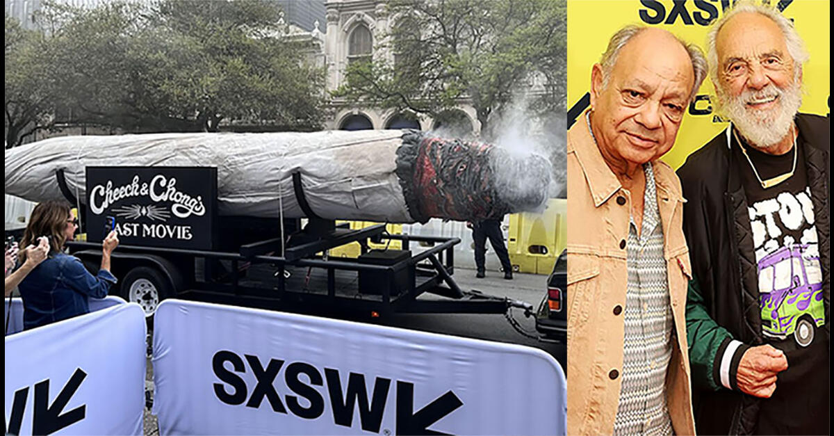 photo of Cheech & Chong Light Up Austin for Documentary Film Screening at SXSW image
