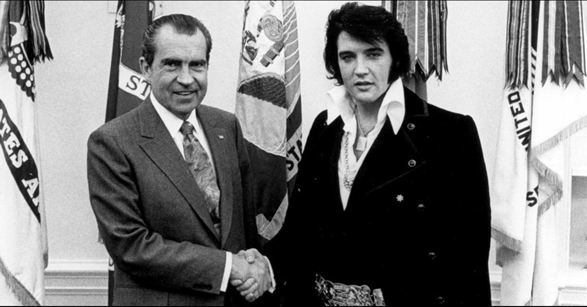 photo of Elvis Stories: When He Met Nixon (and When He Smoked Pot?) image