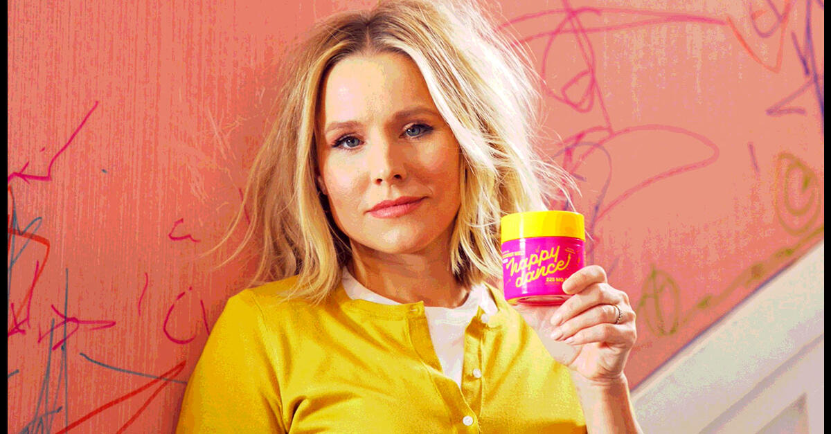 Cronos Shutters Kristen Bell's Happy Dance CBD Product Line