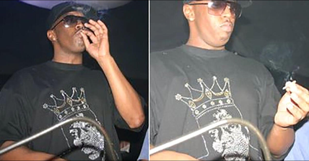 photo of Photos Resurface of Sean 'Diddy' Combs Smoking Cannabis in a Club image