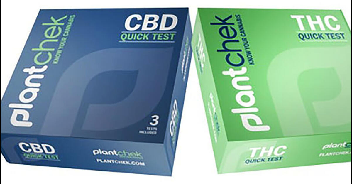 Shake It Up Home THC and CBD Tests from Plantchek