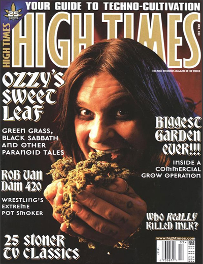 Celebrities on the Cover of High Times
